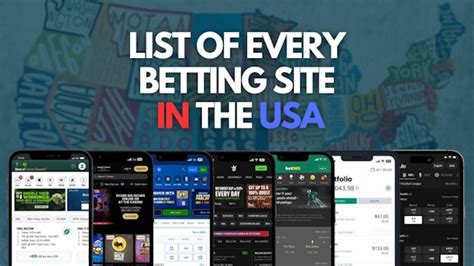List of All Online Bookmakers in the US 2025 (37+ Active Betting .